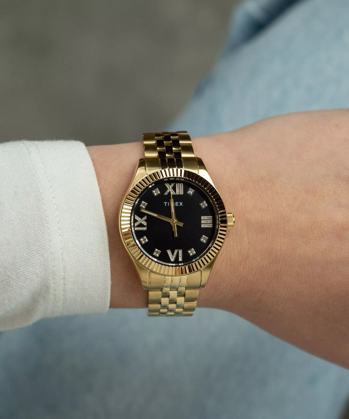 TW2V45700 Timex de dama pulsera de metal