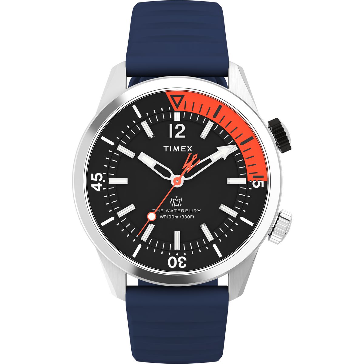 TW2V73500 Reloj Timex Waterbury de hombre correa de resina 41 mm