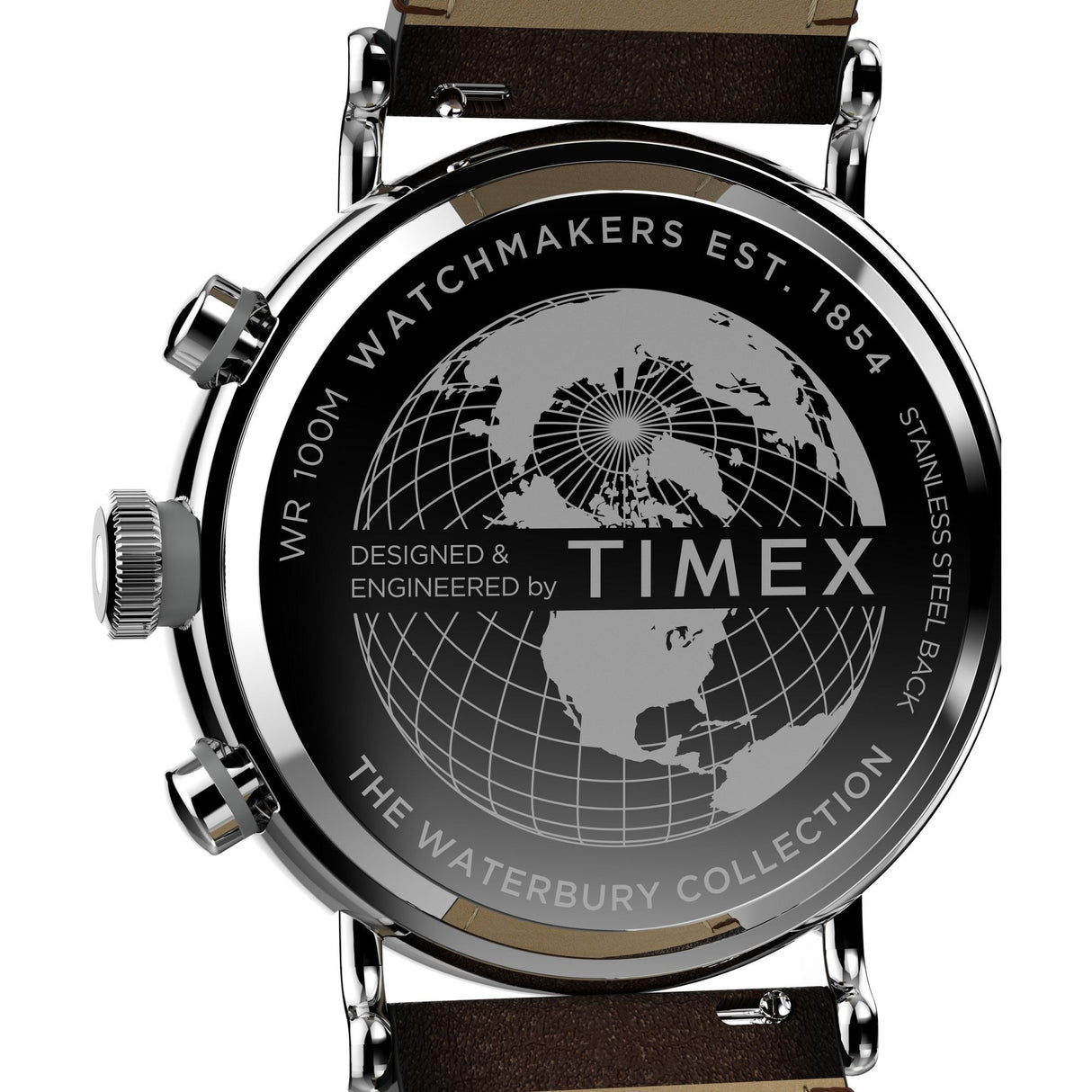 TW2W47300 Reloj Timex  Waterbury de hombre pulsera de piel 43 mm