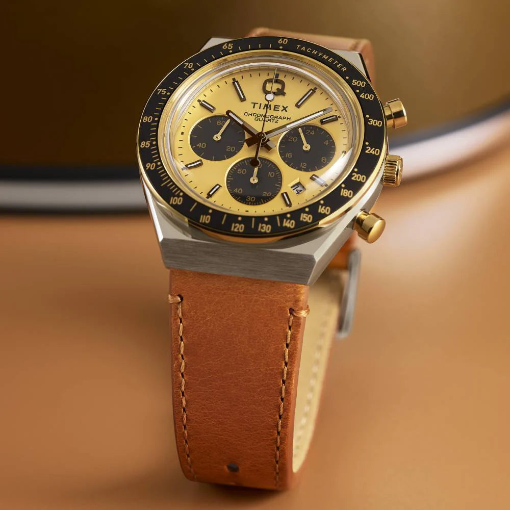 TW2W64400 Reloj Timex Q de hombre pulsera de piel