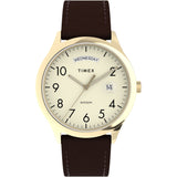 TW2W68400 Reloj Timex Modern Easy Reader de hombre pulsera de piel 40 mm