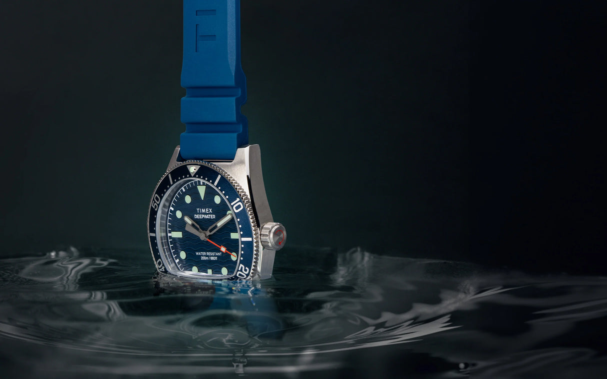 TW2W74600 Reloj Timex Deepwater de hombre pulsera de caucho