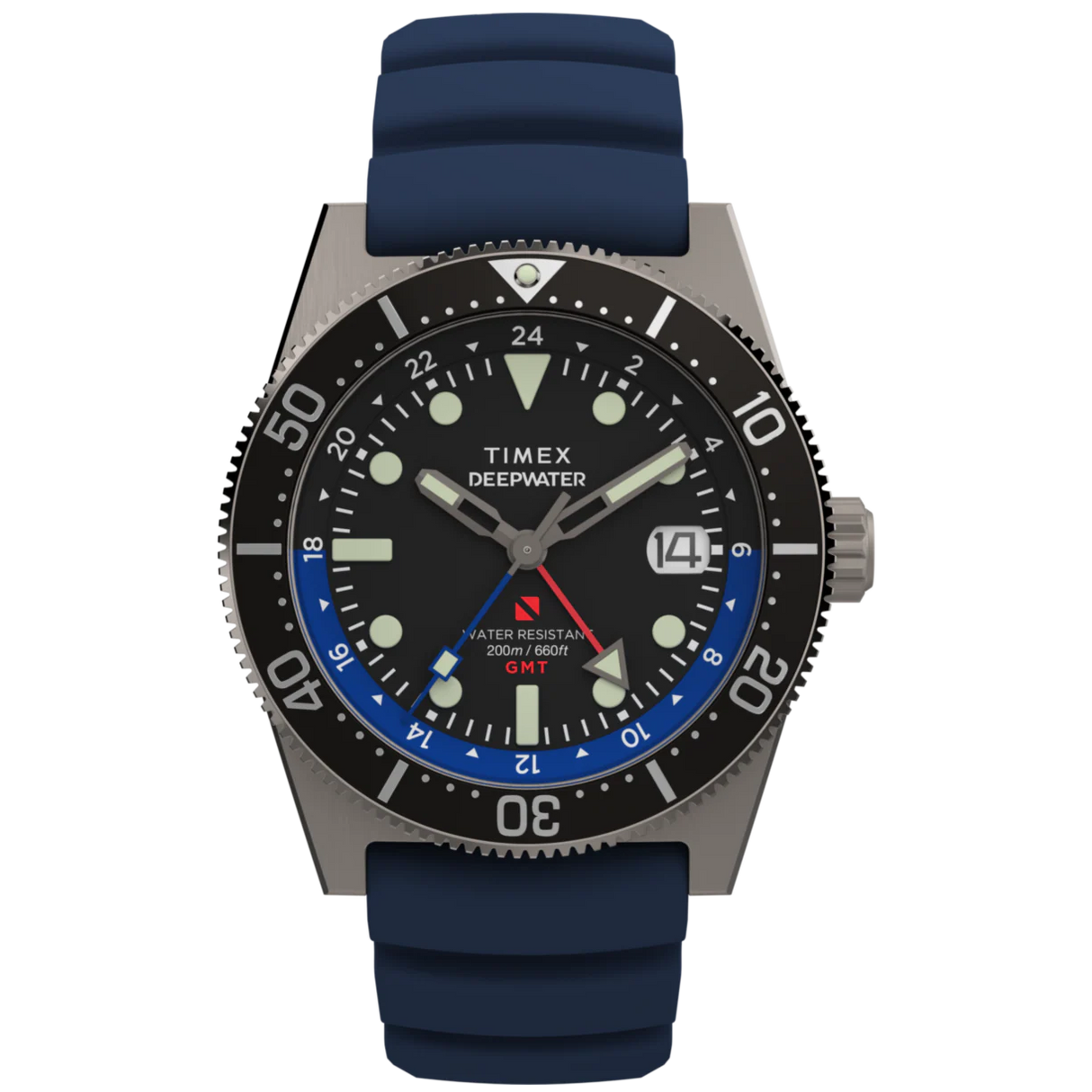 TW2W75100 Reloj Timex Deepwater de hombre pulsera de resina
