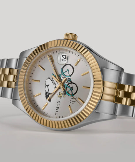 TW2W78800 Reloj Timex de Snoopy para caballero pulsera de metal