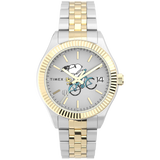 TW2W78800 Reloj Timex de Snoopy para caballero pulsera de metal