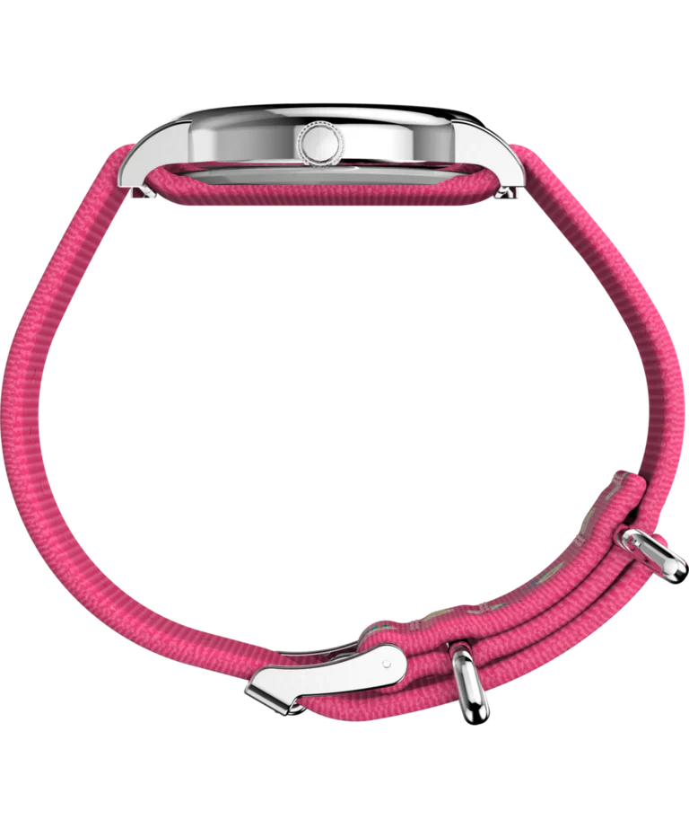 TW2W83100 Reloj Timex x Peaunuts Snoopy de dama pulsera de tela 38 mm