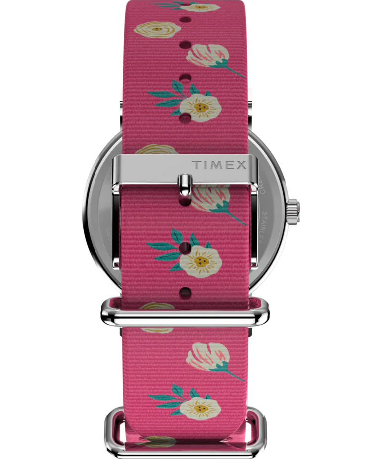 TW2W83100 Reloj Timex x Peaunuts Snoopy de dama pulsera de tela 38 mm