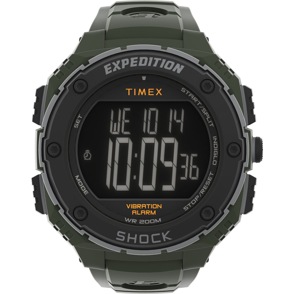 TW4B24100 Reloj Timex Expedition Shock XL Digital para Caballero con Correa de Resina