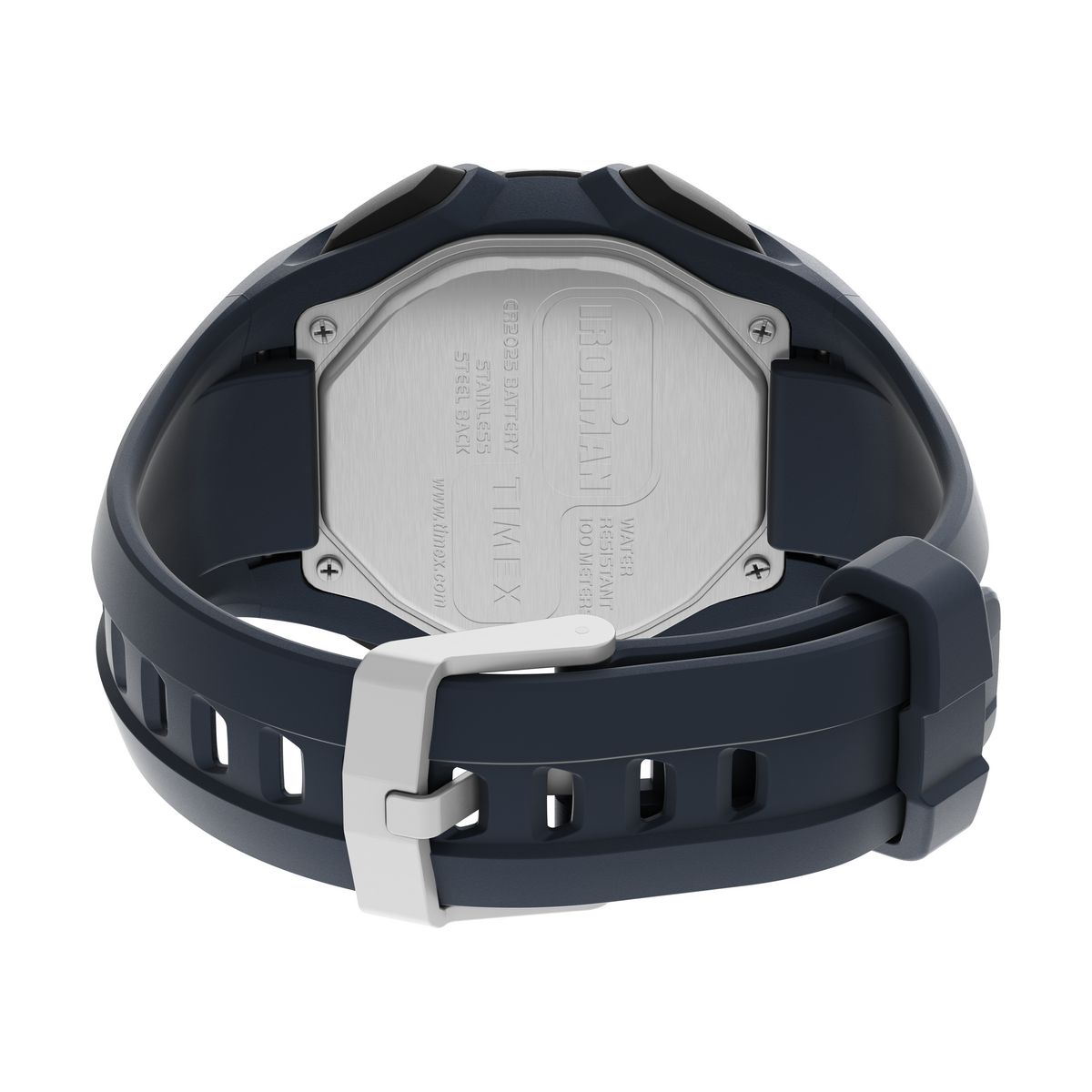 TW5M48400 Reloj Timex Ironman Digital para Caballero con Correa de Resina 45 mm