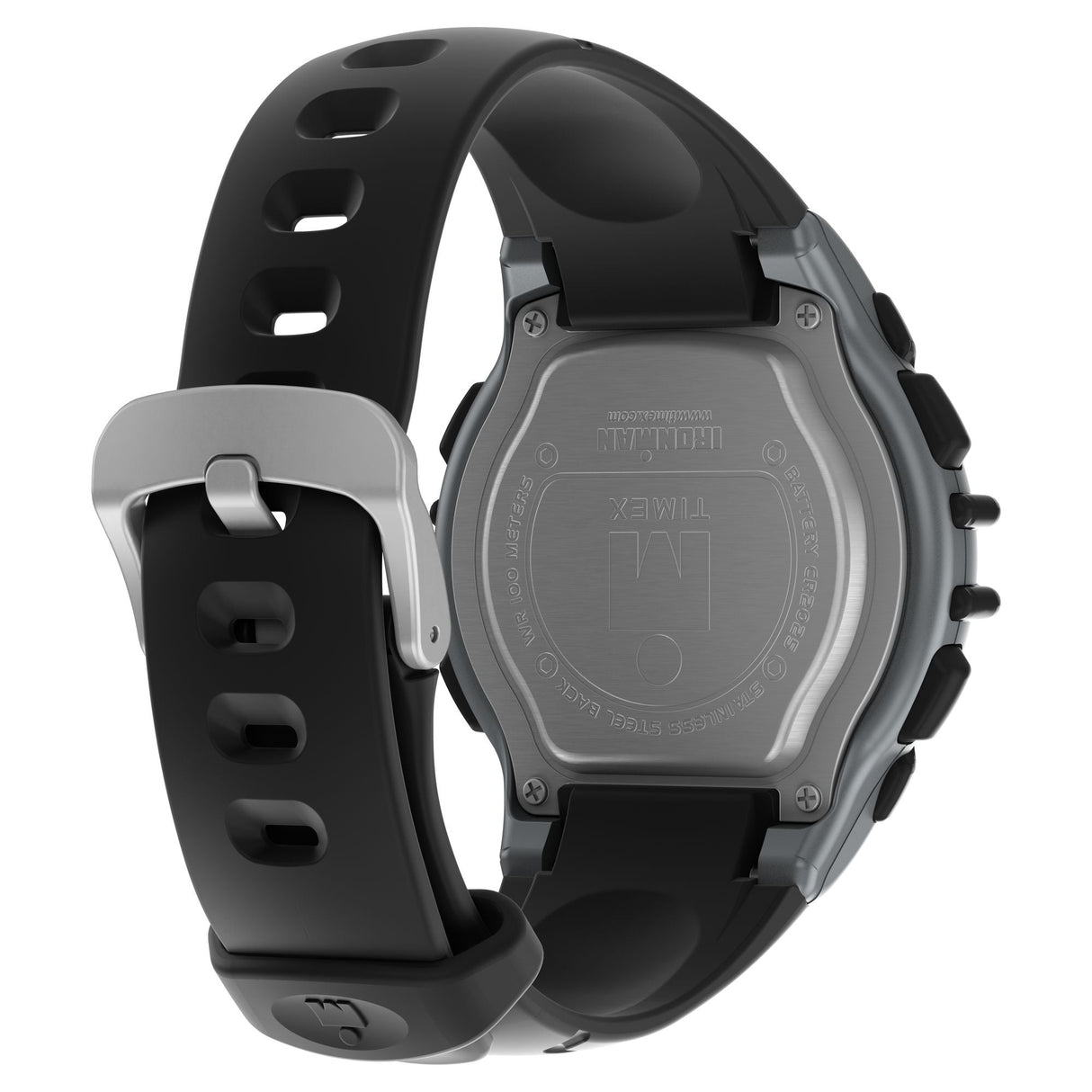 TW5M64600 Reloj Timex Ironman Classic 10 de hombre banda de caucho 44mm