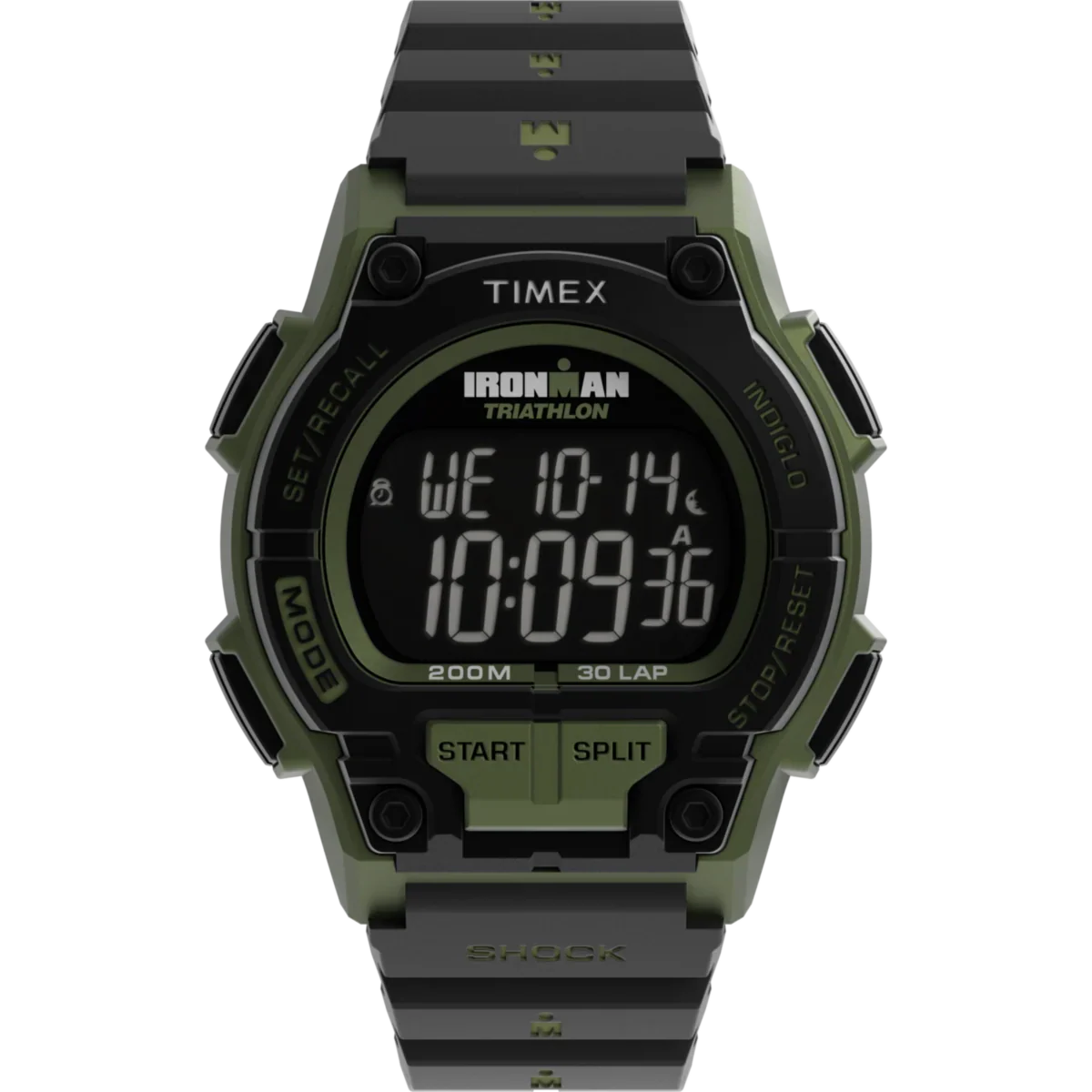 TW5M64900 Reloj Timex Ironman Shock Endure de hombre pulsera de resina 42 mm
