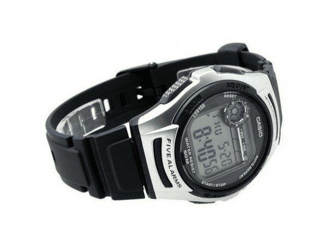 W-213-1AV Reloj Casio para Hombre, Illuminator 5 Alarmas