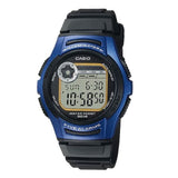 W-213-2AV Reloj Casio para Hombre, Illuminator 5 Alarmas