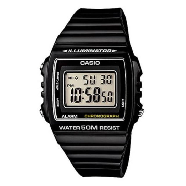 W-215H-1AV Reloj Casio Unisex, Illuminator con Cronógrafo