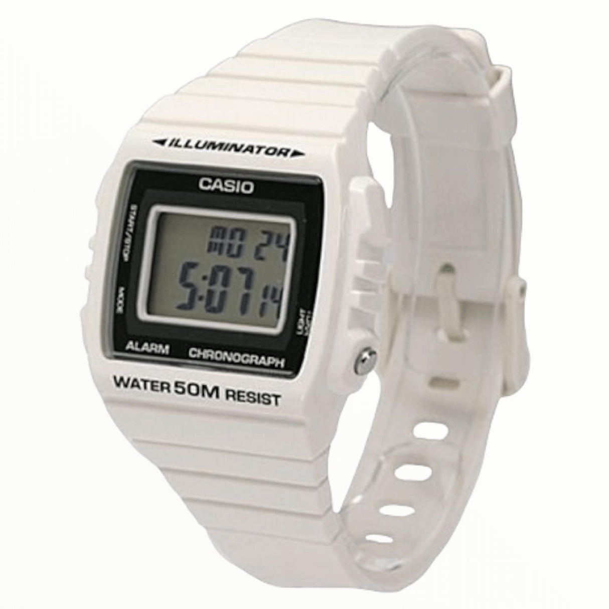 W-215H-7AV Reloj Casio para Hombre, Illuminator con Cronógrafo