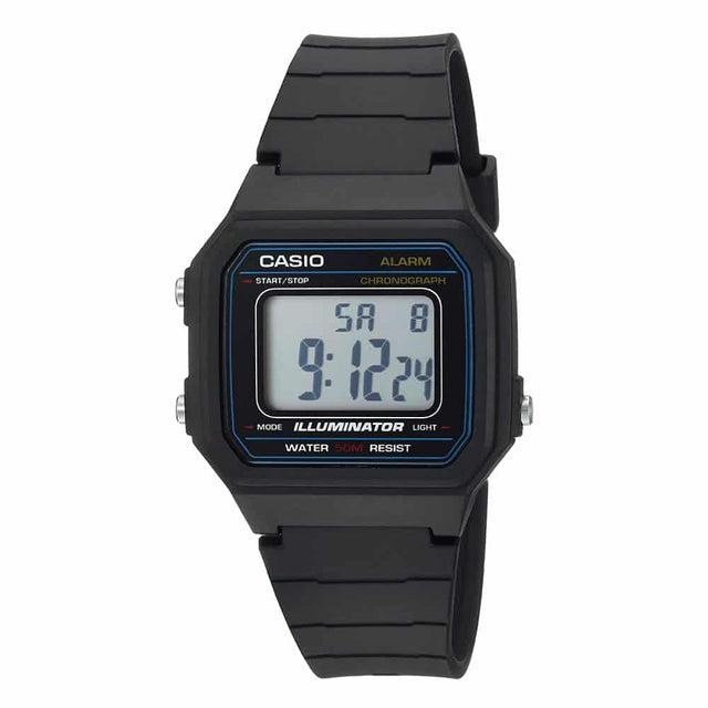 W-217H-1AV Reloj Casio para Hombre, Vintage Clásico Illuminator