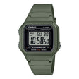 W-217H-3AV Reloj Casio Digital Vintage Clásico Illuminator para Caballero con Banda de Goma