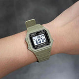 W-217H-5AV Reloj Casio Digital Vintage Clásico Illuminator para Caballero con Banda de Goma