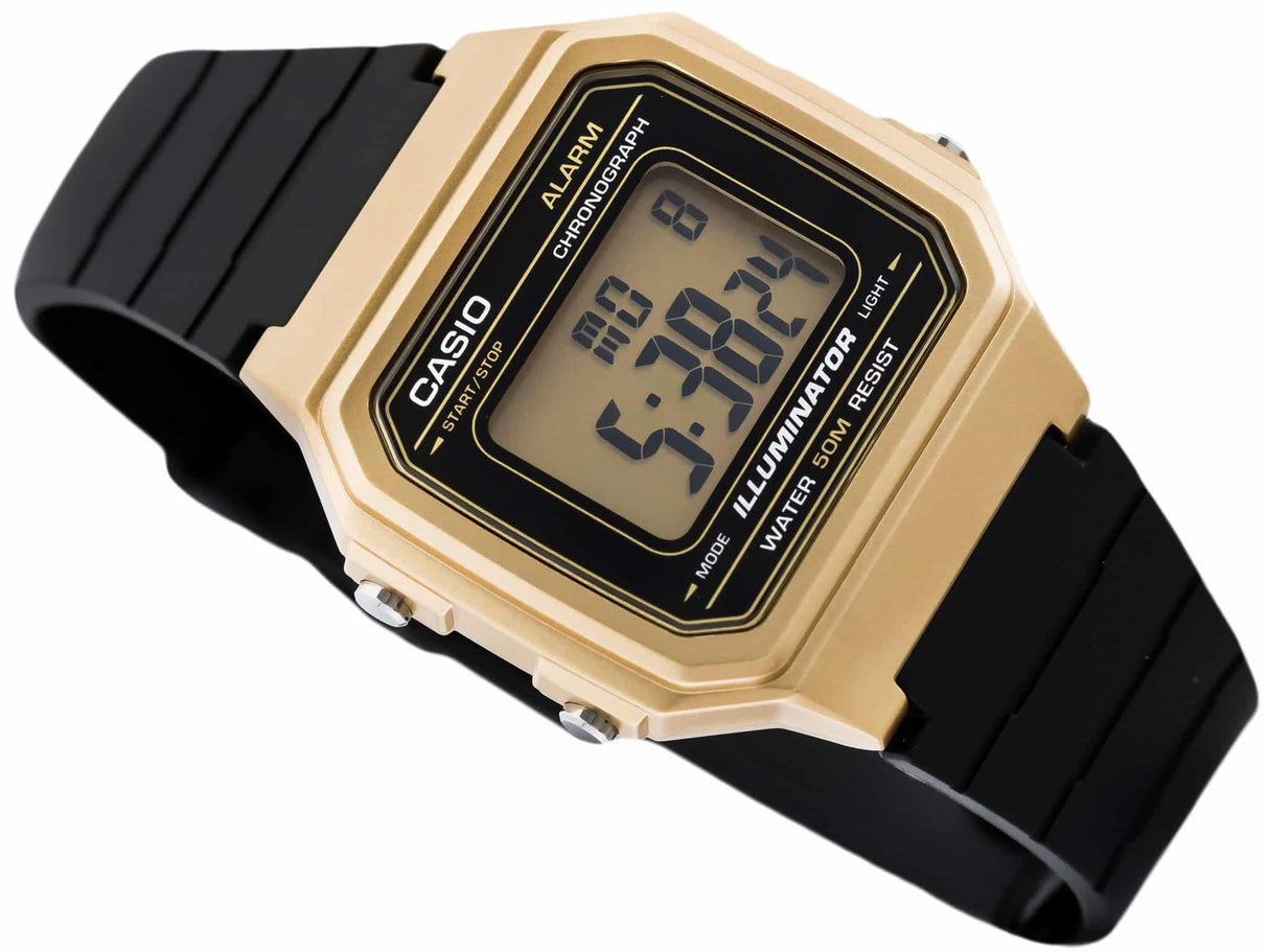 W-217HM-9AV Reloj Casio Unisex, Vintage Clásico Illuminator