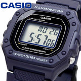 W-218H-2AV Reloj Casio para Caballero, Illuminator con Cronógrafo