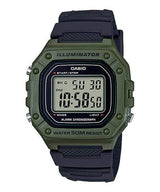 W-218H-3AV Reloj Casio para Hombre, Illuminator con Cronógrafo