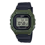 W-218H-3AV Reloj Casio para Hombre, Illuminator con Cronógrafo