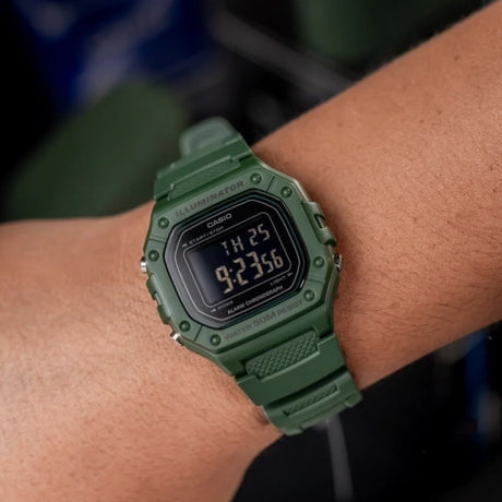 W-218H-3BV Reloj Casio de hombre pulsera de resina