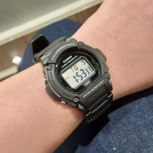 W-219H-1A2VCF Reloj Casio para Hombre, Illuminator con Cronógrafo