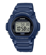 W-219H-2AV Reloj Casio para Hombre, Illuminator con Cronógrafo