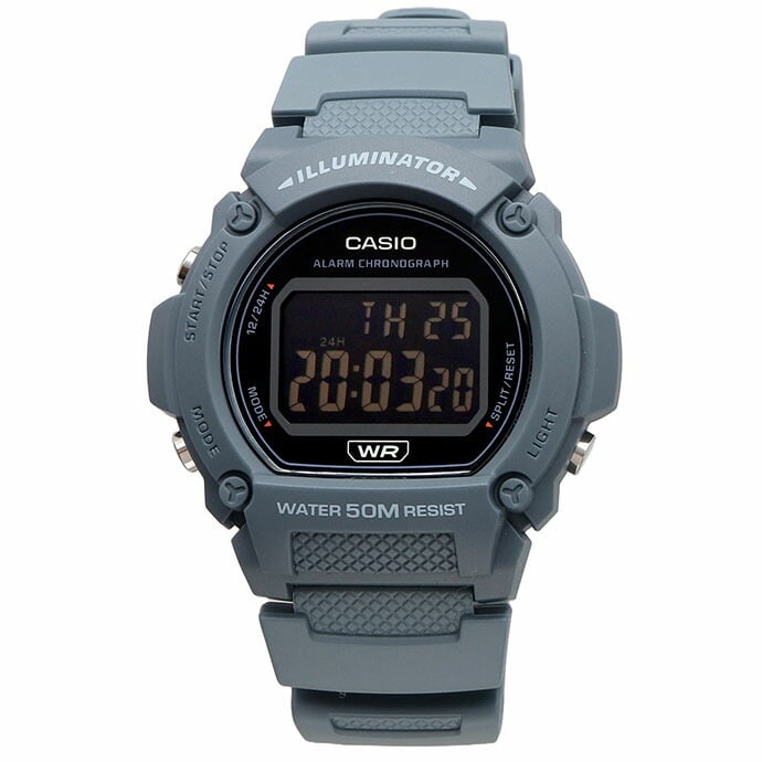 W-219HC-2BV Reloj Casio para Hombre Illuminator Alarma Cronógrafo