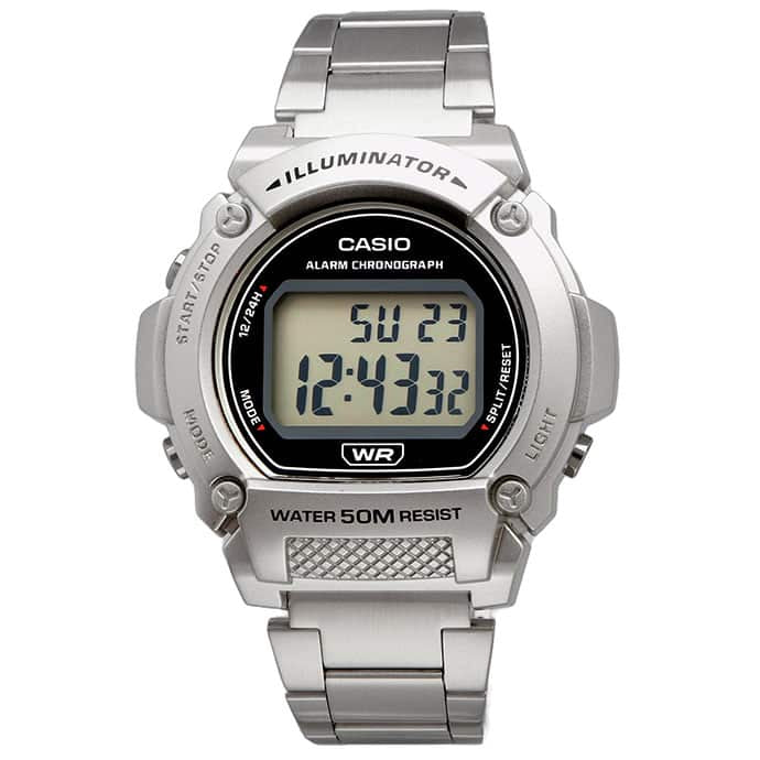 W-219HD-1AV Casio Reloj para Hombre, Illuminator con Cronógrafo