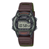 W-220HF-3AVCF Reloj Casio digital de hombre correa de piel