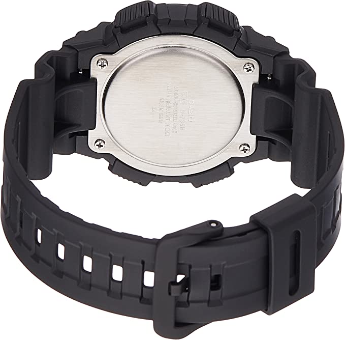 W-735H-1A2V Reloj Casio para Hombre, Alarma Vibrante Super Illuminantor