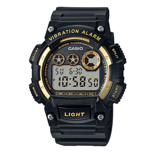 W-735H-1A2V Reloj Casio para Hombre, Alarma Vibrante Super Illuminantor