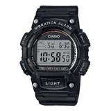 W-736H-1AV Reloj Casio para Caballero, Alarma Vibrante Super Illuminantor