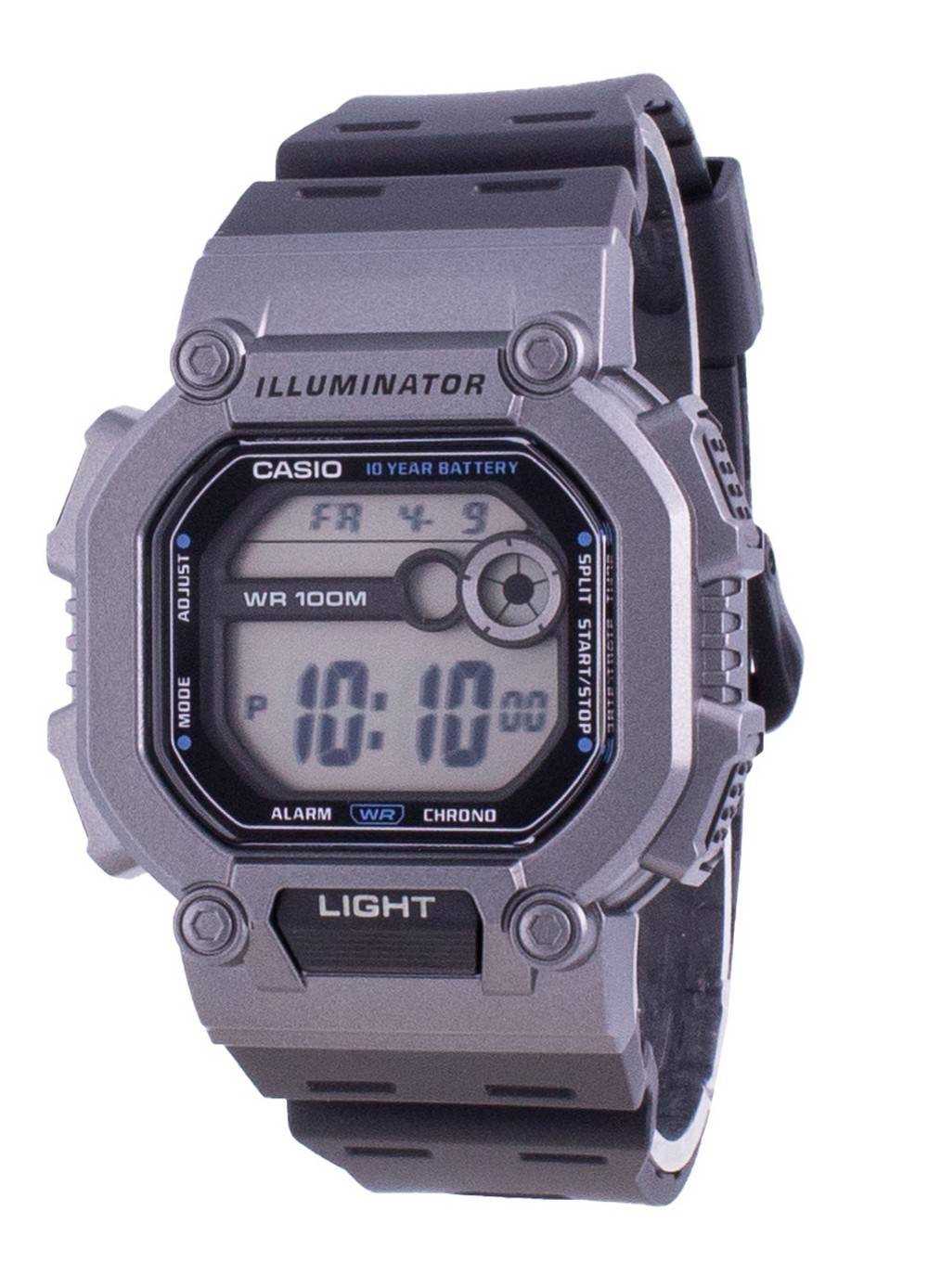 W-737H-1A2V Reloj Casio para Hombre, Illuminator 10 Años de Batería