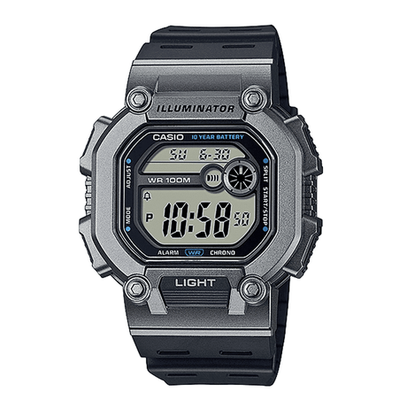 W-737H-1A2V Reloj Casio para Hombre, Illuminator 10 Años de Batería