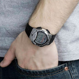 W-753-1AV Reloj Casio para Hombre, con Gráfica de Marea