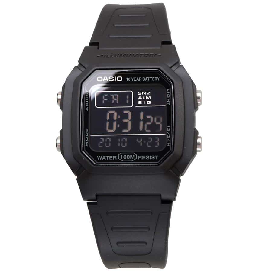 W-800H-1BV Casio Illuminator 10 Años de Batería Reloj para Hombre