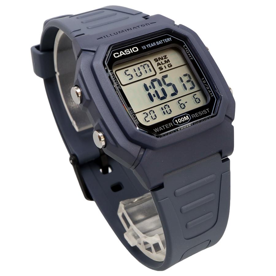 W-800H-2AV Casio Illuminator 10 Años de Batería Reloj para Hombre