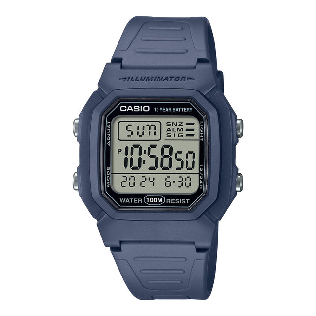 W-800H-2AV Casio Illuminator 10 Años de Batería Reloj para Hombre