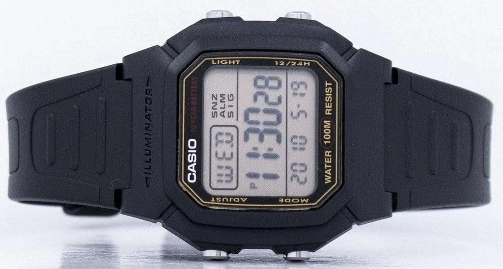 W-800HG-9AV Reloj Casio para Hombre, 10 Años de Batería