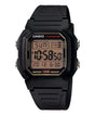 W-800HG-9AV Reloj Casio para Hombre, 10 Años de Batería