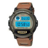 W-89HB-5AV Reloj Casio para Caballero, Illuminator con Cronógrafo