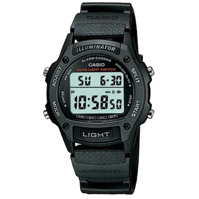 W-93H-1AVCB Reloj Casio para Caballero, Illuminator con Cronógrafo