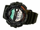 WS-1200H-3AV Reloj Casio para Hombre, Fishing Gear, Fase Lunar