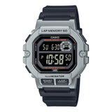 WS-1400H-1BV Reloj Casio para Hombre, 10 Años de Batería, Lap Memory 60