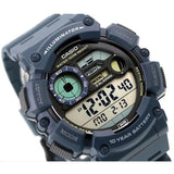 WS-1500H-2AV Reloj Casio para Hombre, Fishing Gear, Fase Lunar