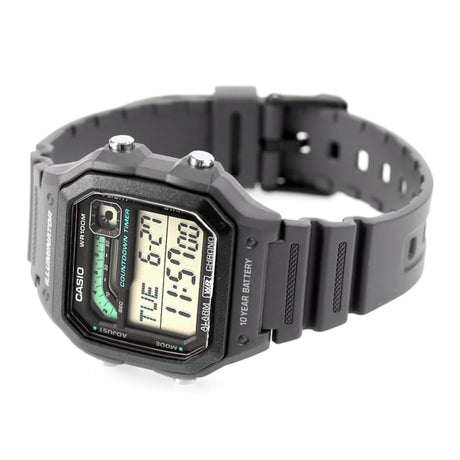 WS-1600H-8AV Casio Reloj para Hombre, Illuminator 10 Años de Batería