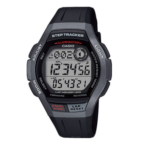 WS-2000H-1AV Reloj Casio para Caballero, Illuminator Step Tracker